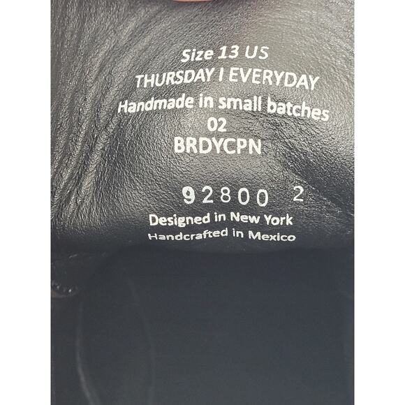 Thursday Boot Company Men's Captain Boots in Brandy Sz 13 NWB - Picture 8 of 12